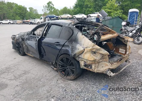 2022 BMW M5 из США, поврежденный, VIN WBS83CH09NCH79092